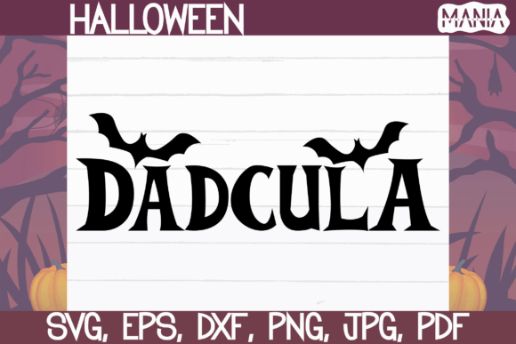 Dadcula SVG Cut File: Premium Halloween Designs