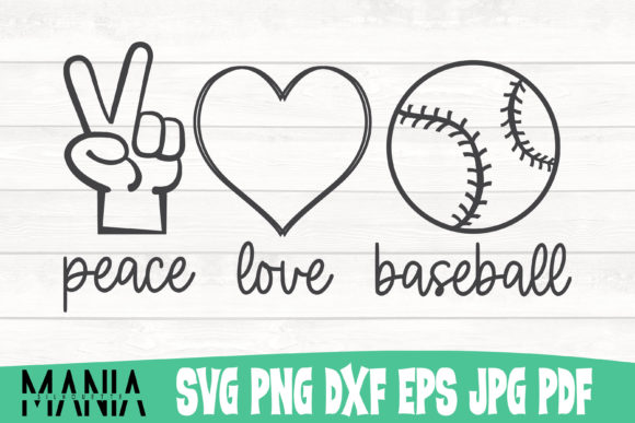 Elevating Custom Apparel: The Strategic Value of the Peace Love Baseball SVG in Modern Design