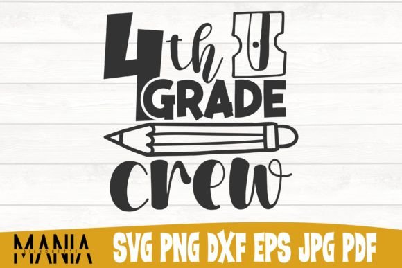 Fourth Grade Crew Svg Cut File: Integrating Premium Assets into Creative Workflows