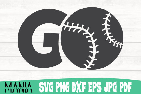 Go Baseball SVG Cut File Design Guide