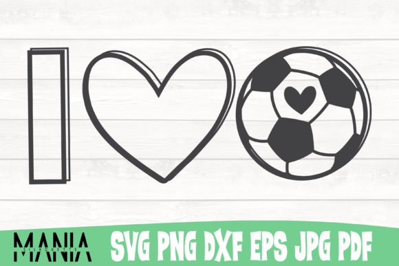 I Love Soccer Svg Cut File: Elevating Your DIY Projects and Small Business Creations