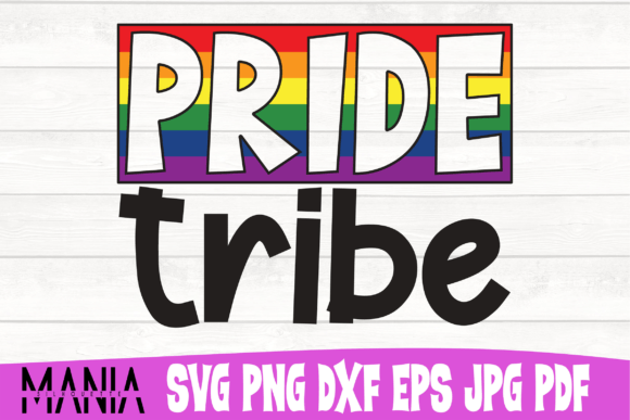 Pride Tribe SVG Cut File Design: Creative Uses
