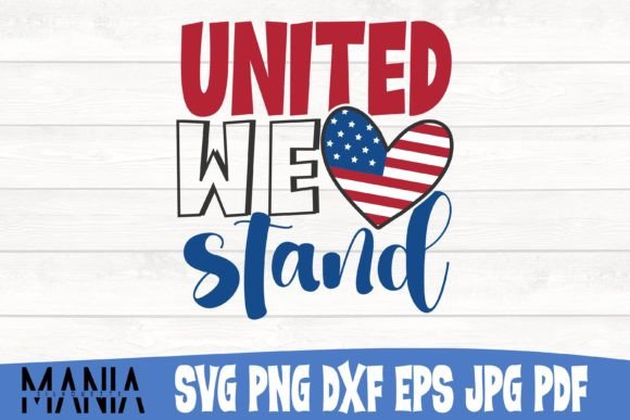 United We Stand SVG Cut File Design Guide