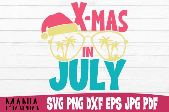 Xmas in July SVG Cut File: Festive Designs for Everyone
